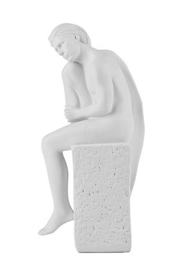 Christel Figurina Decorativa Ryby Alb