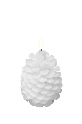 Deluxe Homeart Lumânare Led 10 X 13 Cm Alb
