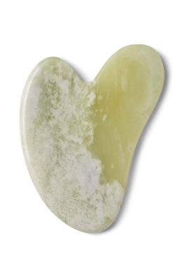 Zoë Ayla Placă De Masaj Facial Jade Gua Sha Verde
