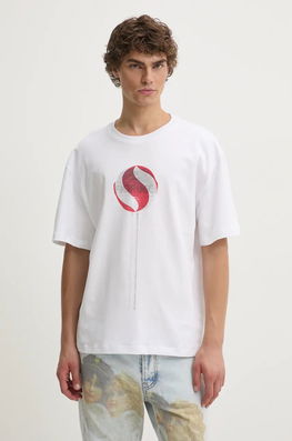 Fiorucci Tricou Din Bumbac Barbati, Culoarea Alb, Modelator, M01FMTSH103CJ01WH03
