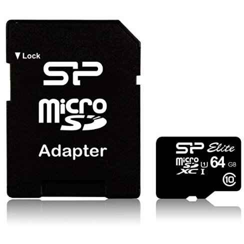 Card memorie Silicon Power Elite MicroSDXC UHS-1 64GB Class10 + Adaptor SD