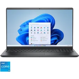 Laptop DELL 15.6'' Vostro 3520 (seria 3000), FHD 120Hz, Procesor Intel® Core™ i5-1235U (12M Cache, up to 4.40 GHz, with IPU), 16GB DDR4, 1TB SSD, Intel Iris Xe, Win 11 Pro, Carbon Black, 3Yr ProSupport