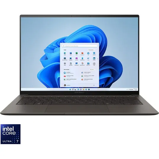 Ultrabook ASUS 14'' Zenbook S 14 OLED UX5406SA, 3K 120Hz Touch, Procesor Intel® Core™ Ultra 7 258V (12M Cache, up to 4.80 GHz), 32GB LPDDR5X, 1TB SSD, Intel Arc 140V, Win 11 Pro, Zumaia Gray