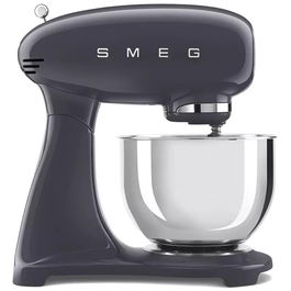 Mixer cu bol Smeg SMF03GREU, 800W, 4,8 L, 10 viteze, Gri