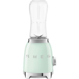 Blender Smeg PBF01PGEU, 300 W, 2 viteze, 2 sticle de 600 ml, Verde