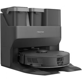 Robot de aspirare Roborock S7 Max Ultra, 60 W, Autonomie 180 min, 0.35 L, Negru
