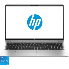 Laptop HP 15.6'' ProBook 450 G10, FHD IPS, Procesor Intel® Core™ i5-1335U (12M Cache, up to 4.60 GHz), 16GB DDR4, 512GB SSD, Intel Iris Xe, Free DOS, Silver