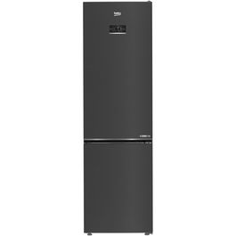 Combina frigorifica Beko B5RCNA405ZXBR, 355 l, No Frost, HarvestFresh, Everfresh+, AeroFlow, Clasa D, H 203.5 cm, Dark Inox