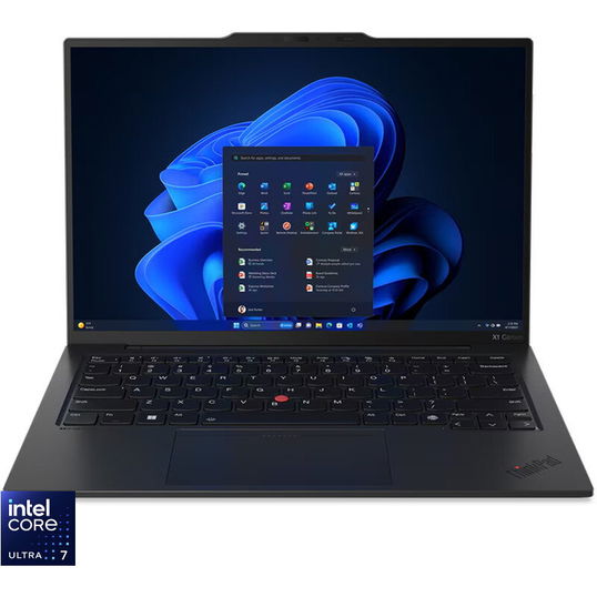 Ultrabook Lenovo 14'' ThinkPad X1 Carbon Gen 12, WUXGA IPS, Procesor Intel® Core™ Ultra 7 155U (12M Cache, up to 4.80 GHz), 16GB LPDDR5X, 512GB SSD, Intel Graphics, Win 11 Pro, Black, Paint