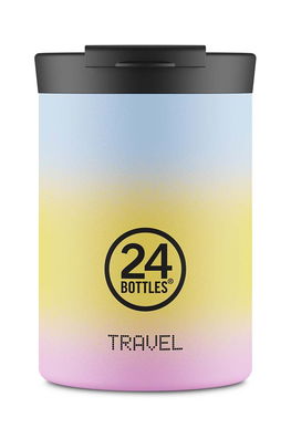 24bottles Cana Termica Travel Tumbler 350ml  Aurora Culoarea Galben, Travel.Tumb.350.Aurora