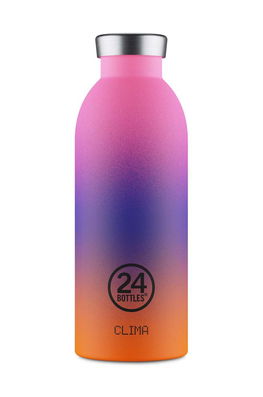24bottles Sticla Termica Clima Bottle 500ml Sundown Culoarea Violet, Clima.050.Sundown