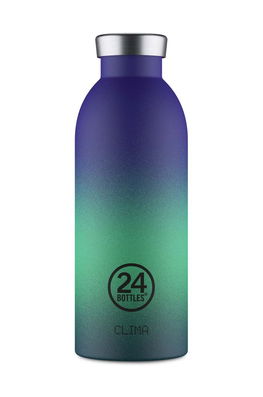 24bottles Sticla Termica Clima Bottle 500ml Borealis Culoarea Verde, Clima.050.Borealis