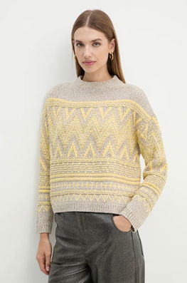 OUI Pulover Femei, Culoarea Bej, 89171