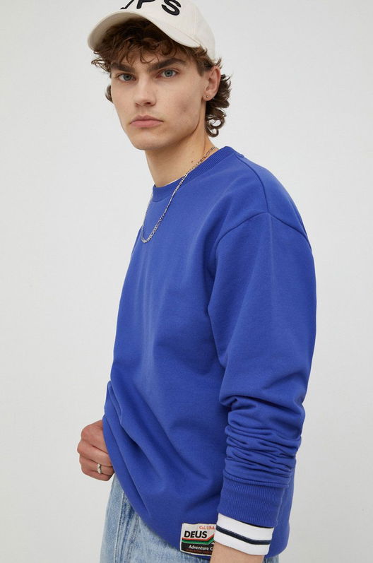 Deus Ex Machina Bluza Barbati, Culoarea Violet, Neted