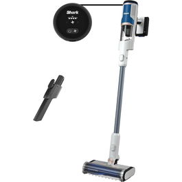 Aspirator vertical Shark BU1120EU Floordetect, 181 W, Recipient 0.42 l, Autonomie 40 minute Albastru/Gri