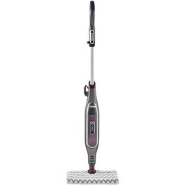Mop electric cu aburi Shark S6003EU, 1200W, 350ml, 2.7Kg, Tehnologie Klick'n Flip, Steam Blast Mode, Mop cu 2 fete, Gri/ violet