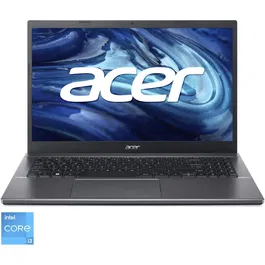 Laptop Acer Extensa 15 EX215-55-3342 cu procesor Intel® Core™ i3-1215U pana la 4.4 GHz, 15.6, Full HD, 8GB DDR4, 256GB SSD, Intel® UHD Graphics, No OS, Steel Gray