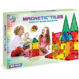 Joc de constructie magnetic, 32 piese Moxy GR200066 B39018303