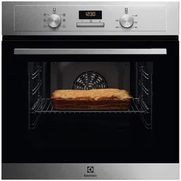 Cuptor incorporabil Electrolux EOH3F00BX, 65 l, Autocuratare catalitica, Timer electronic, Grill, Clasa A, Inox antiamprenta