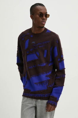 WALL* Pulover De Lana Frontage Knit Crewneck Barbati, ACWMK169 A-COLD-WALL* Albastru