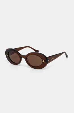 Nanushka Ochelari De Soare GIVA Culoarea Maro, NW23CRSG00776
