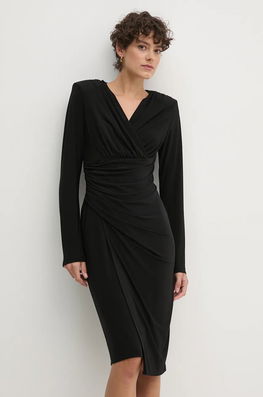 Joseph Ribkoff Rochie Culoarea Negru, Mini, Mulata, 244024