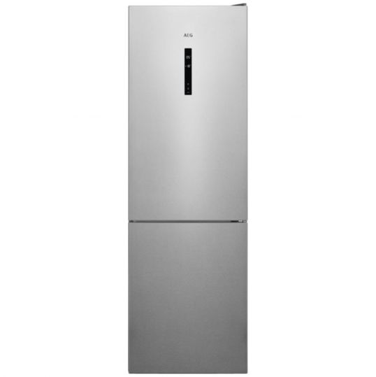 Combina frigorifica AEG RCB632E5MX, 324 l, clasa E, frost free, inox antiamprenta, TwinTech, MultiFlow