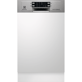 Masina de spalat vase partial incorporabila Electrolux ESI4621LOX, 45 cm, 6 programe, inverter