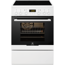 Aragaz electric Electrolux EKC66700OW, 60 cm, alb, pirolitic, 10 functii