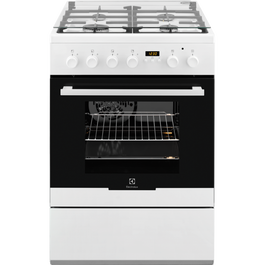 Aragaz mixt Electrolux EKK64582OW, 60 cm, alb
