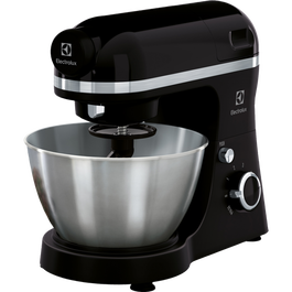 Mixer cu bol Electrolux EKM3700, 800 W, negru, 6 viteze, vas 4,1 l, blender 1,5 l