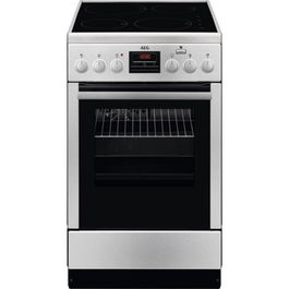 Aragaz electric AEG CIB56400BX, plita inductie, Plus Steam, inox