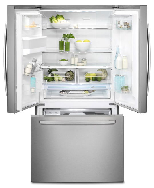 Frigider Side by Side No Frost Electrolux EN6086JOX, inox, A+, dozator apa