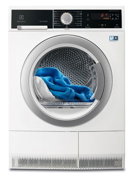 Uscator de rufe Electrolux EDH3488GOW, 8 kg, pompa de caldura, inverter, inversare rotatii, iluminare tambur
