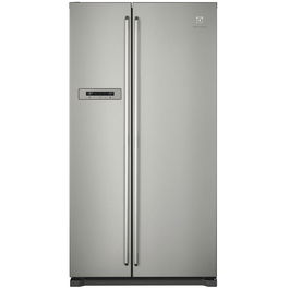 Combina frigorifica Side by Side Electrolux EAL6240AOU, No Frost, aspect inox, clasa A+