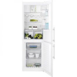 Combina frigorifica No Frost Electrolux EN3452JOW, 60 cm, alba, TwinTech®, afisaj LCD