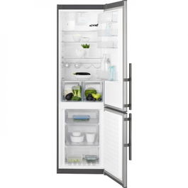 Combina frigorifica No Frost Electrolux EN3854MOX, 60 cm, inox, TwinTech®, afisaj LCD