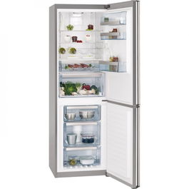 Combina frigorifica AEG S83520CMX2, 60 cm, inox, clasa A++, LCD, dezghetare automata, Frost free congelator