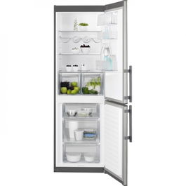 Combina frigorifica statica Electrolux EN3601MOX, 60 cm, clasa A++, inox