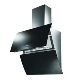 Hota de perete Faber MIRROR BRS BK X/V A80, sticla neagra