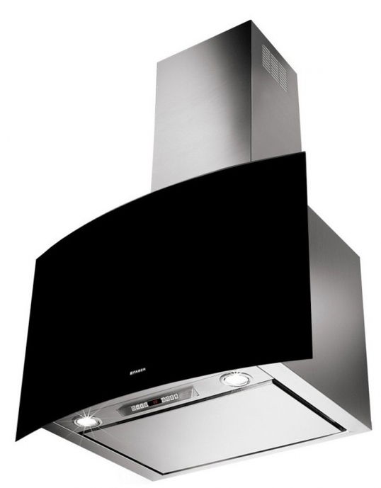 Hota de perete Faber SCREEN EG8 X/V BK A75 ACTIVE, sticla neagra