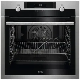Cuptor incorporabil AEG BPE558370M, Electric, Multifunctional, 71l, Clasa A+, SteamBake, Wi-Fi, Autocuratare pirolitica, Grill, Inox antiamprenta