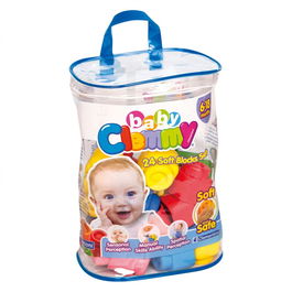 Set Cuburi moi Baby Clemmy Sac, 24 piese