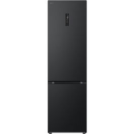 Combina frigorifica LG GBV7270DEV, 387 l, No Frost, Clasa D, ThinQ, H 203 cm, Negru