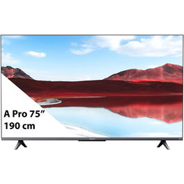 Televizor QLED Xiaomi ELA5487EU A Pro, 190 cm, Smart Google TV, 4K Ultra HD, Clasa E