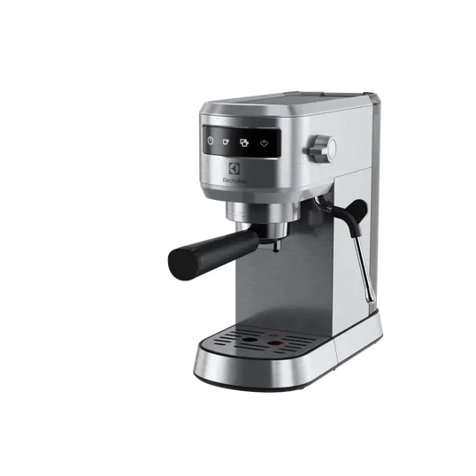 RESIGILAT! Espressor Electrolux Explore 6 E6EC1-6ST, 1350 W, selector frontal digital, 15 bar, tehnologie Thermo-Block, Inox