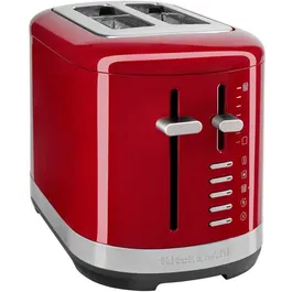 Prajitor de paine KitchenAid 5KMT2109EER, 2 sloturi, 980W, rosu