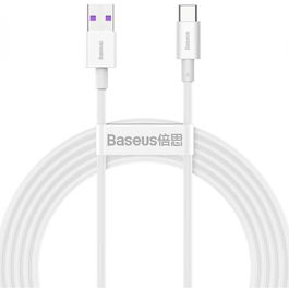 Cablu Baseus Superior Fastcharge 2m, alb