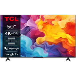 Televizor LED TCL 50V6B, 126 cm, Smart Google TV, 4K Ultra HD, Clasa F