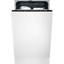 Masina de spalat vase incorporabila Electrolux EEG63410L, 10 seturi, 8 programe, AirDry, Usa slide, Motor inverter, SatelliteClean, Iluminare interioare, Time Beam, Clasa C, 45 cm